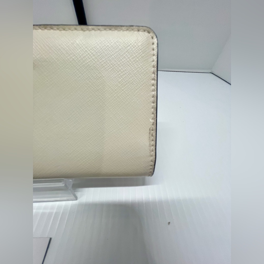 Kate Spade New York Madison Lg Slim Bifold Wallet Meringue,Saffiano Leather NWT - Picture 5 of 9